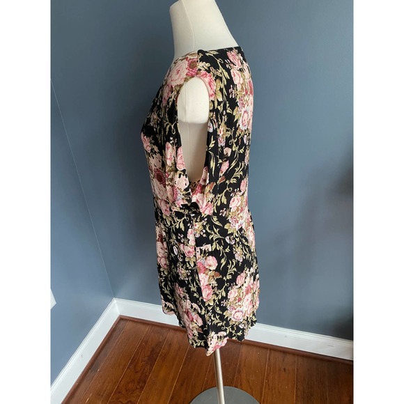 Vintage 90s floral button down dress, size S/M - Picture 5 of 7